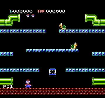 Mario Bros. (Europe) (PAL-MC-0, Classic Series) screen shot game playing